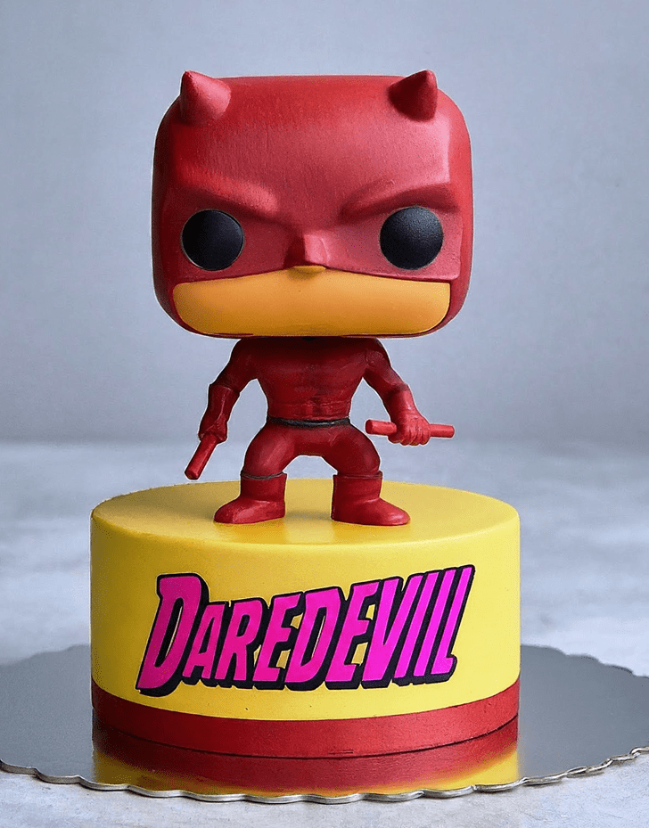 Radiant Daredevil Cake