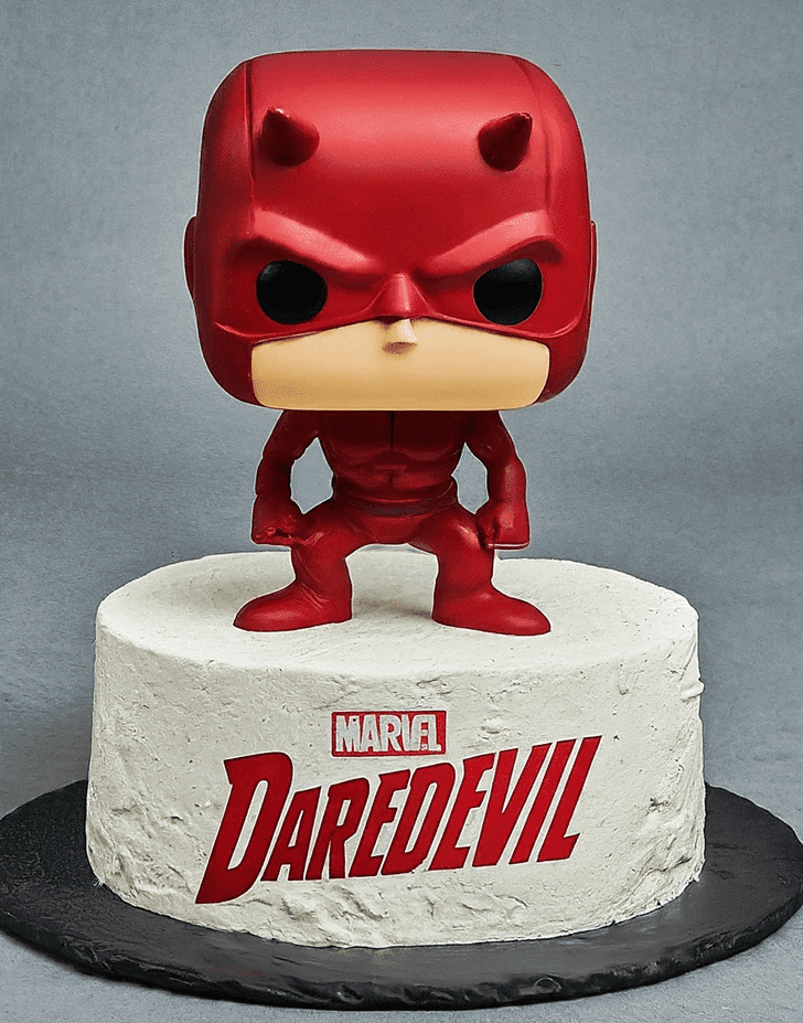 Resplendent Daredevil Cake