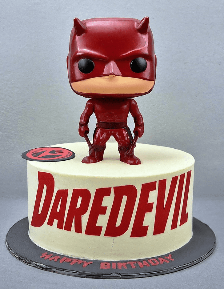 Shapely Daredevil Cake