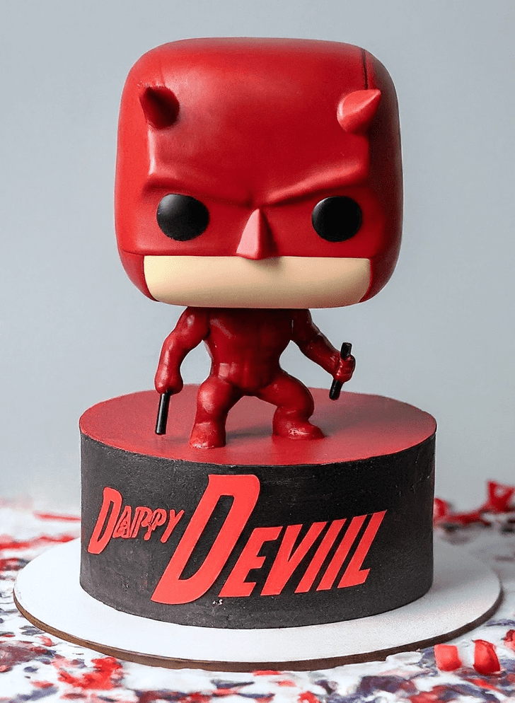Superb Daredevil Cake