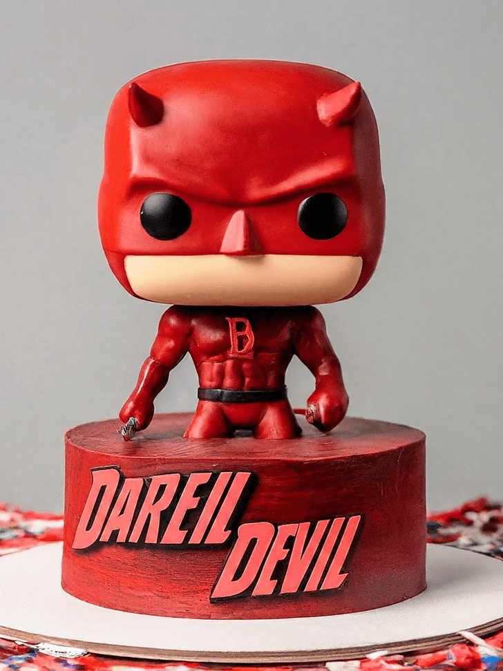 Wonderful Daredevil Cake Design