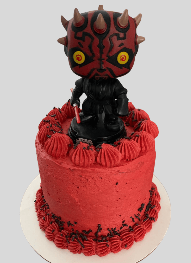 Alluring Darth Maul Cake