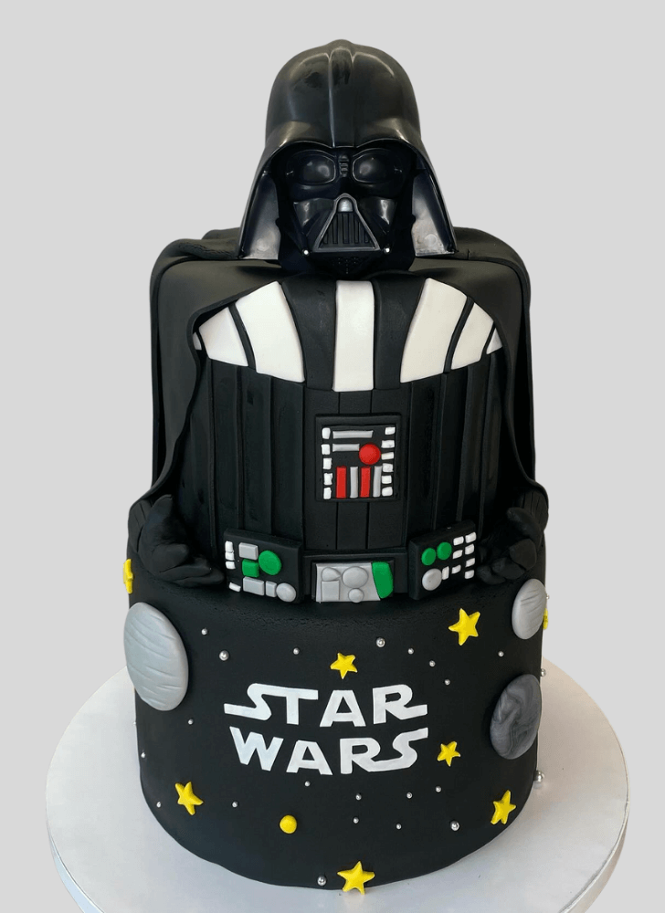 Adorable Darth Vader Cake