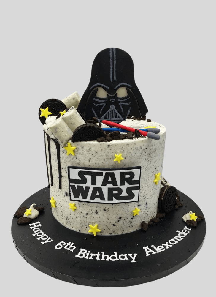 Captivating Darth Vader Cake