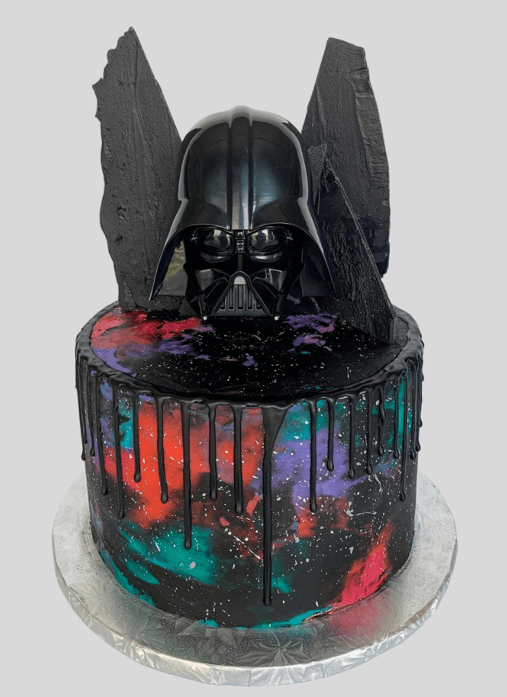 Classy Darth Vader Cake