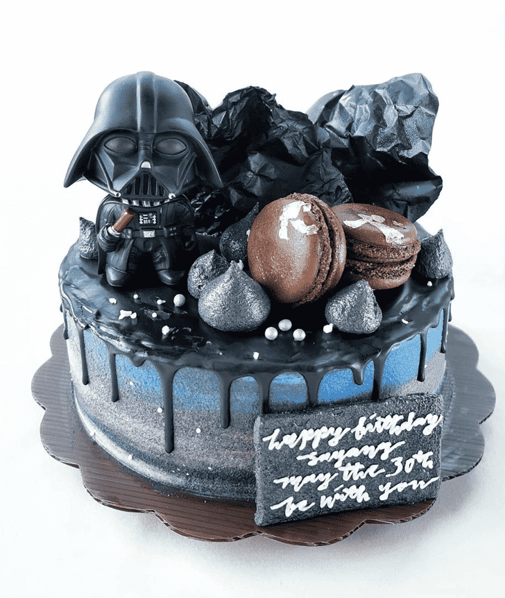 Adorable Darth Vader Cake