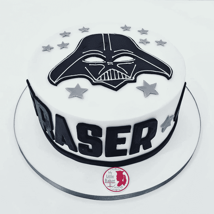 Alluring Darth Vader Cake