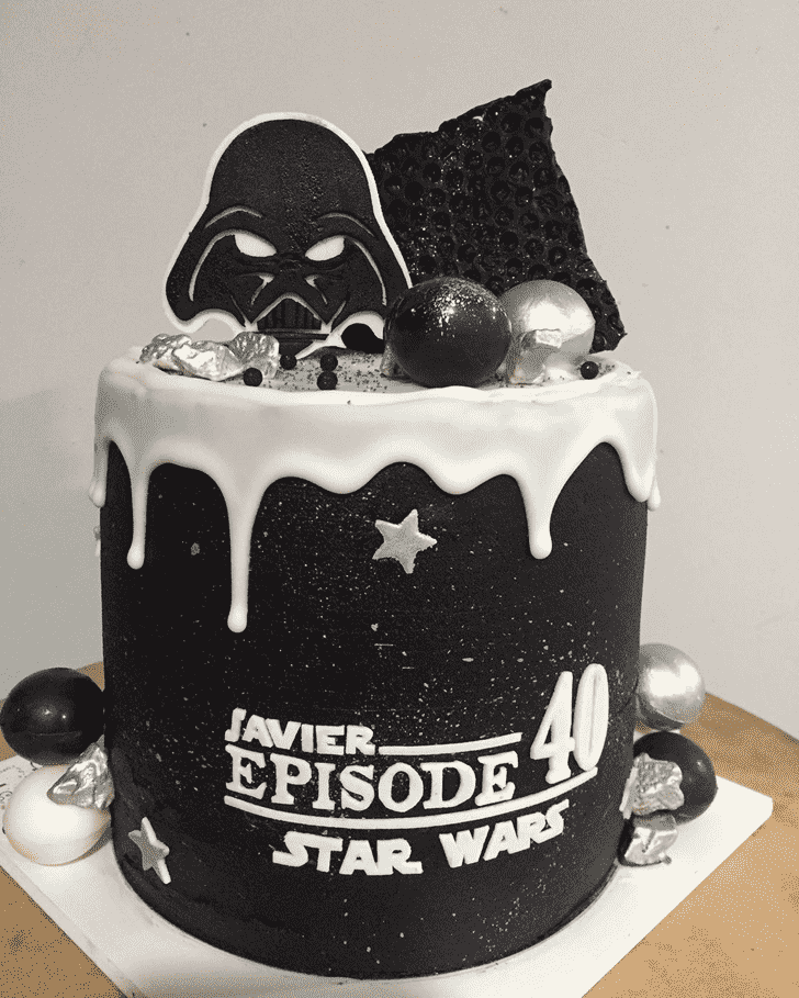 Bewitching Darth Vader Cake