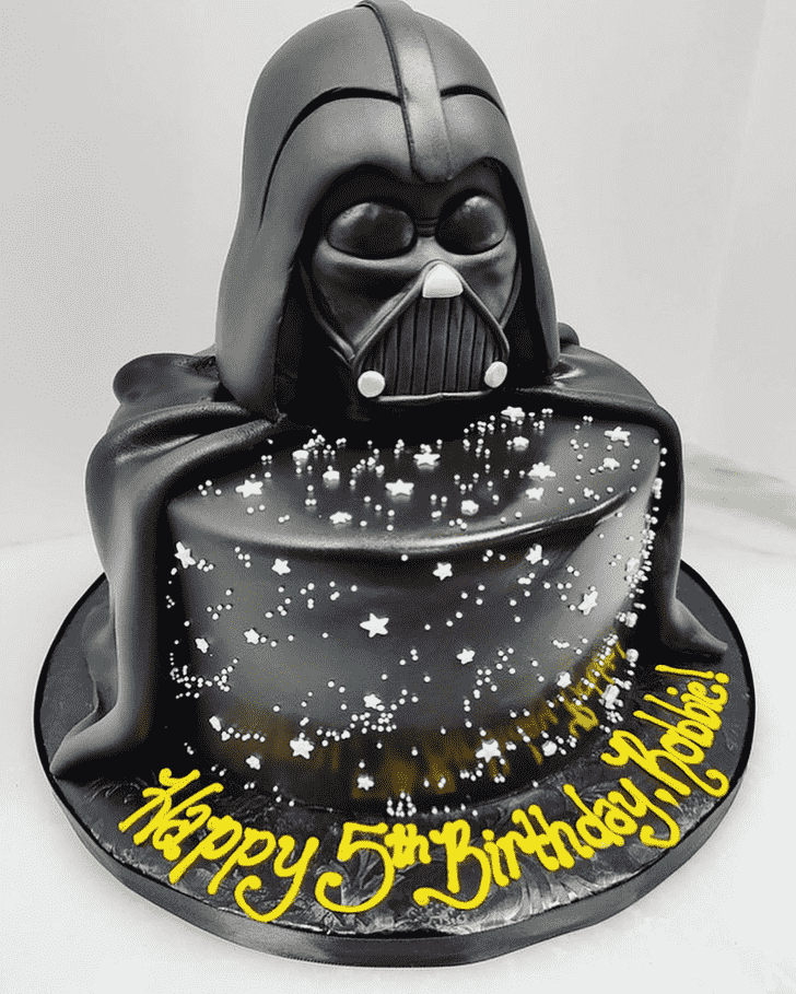 Delightful Darth Vader Cake