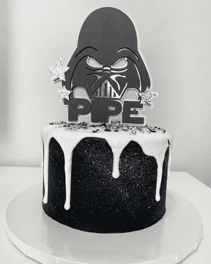 Fetching Darth Vader Cake