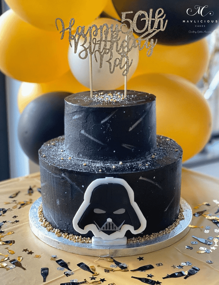 Stunning Darth Vader Cake