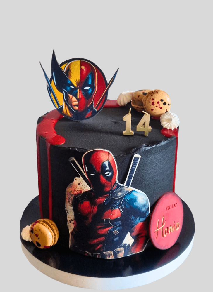 Ravishing Deadpool and Wolverine Cake