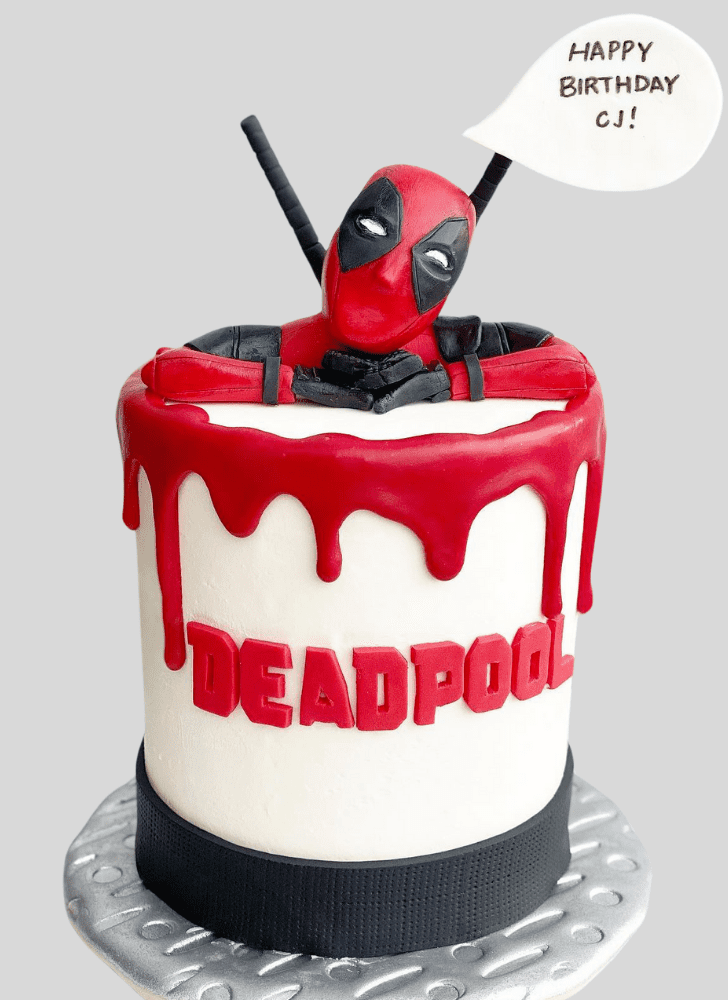 Classy Deadpool Cake