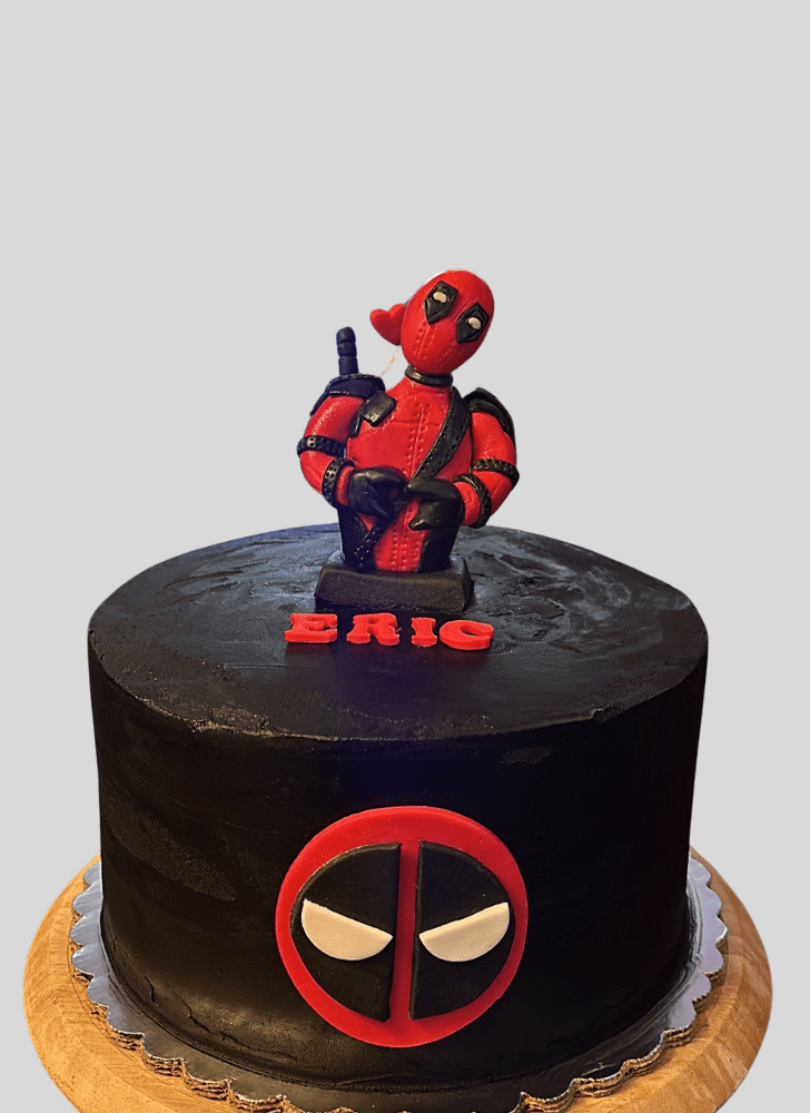 Fascinating Deadpool Cake