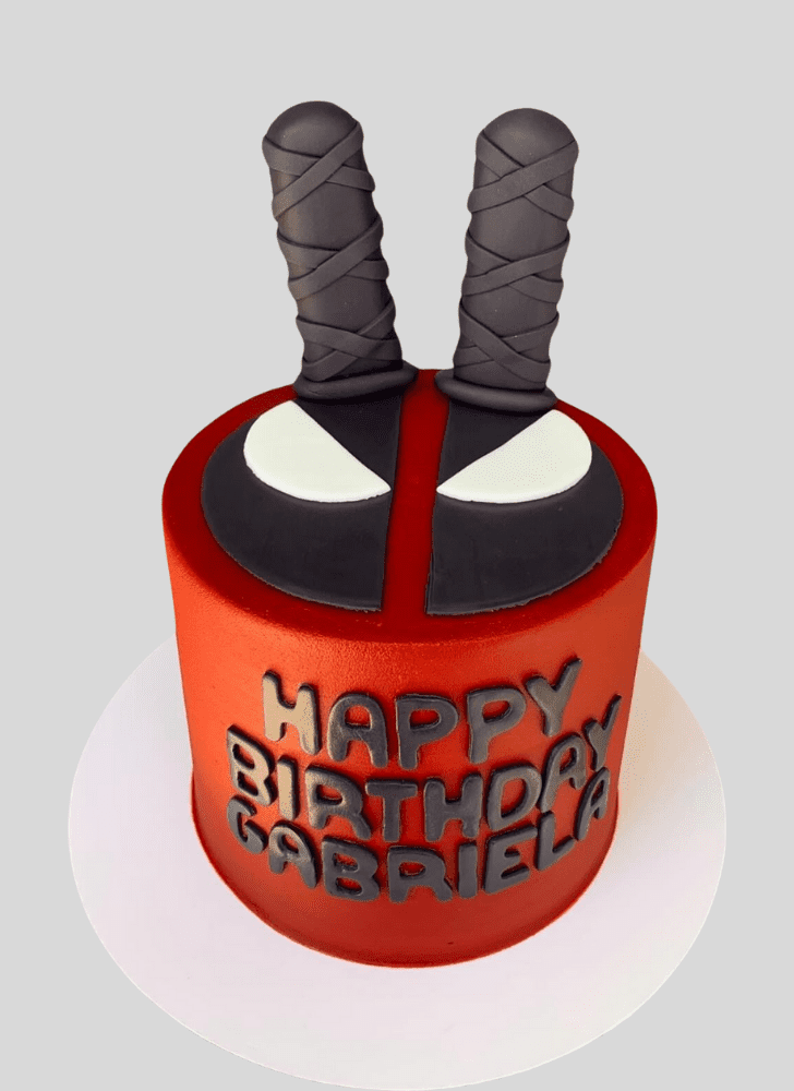 Ideal Deadpool Cake