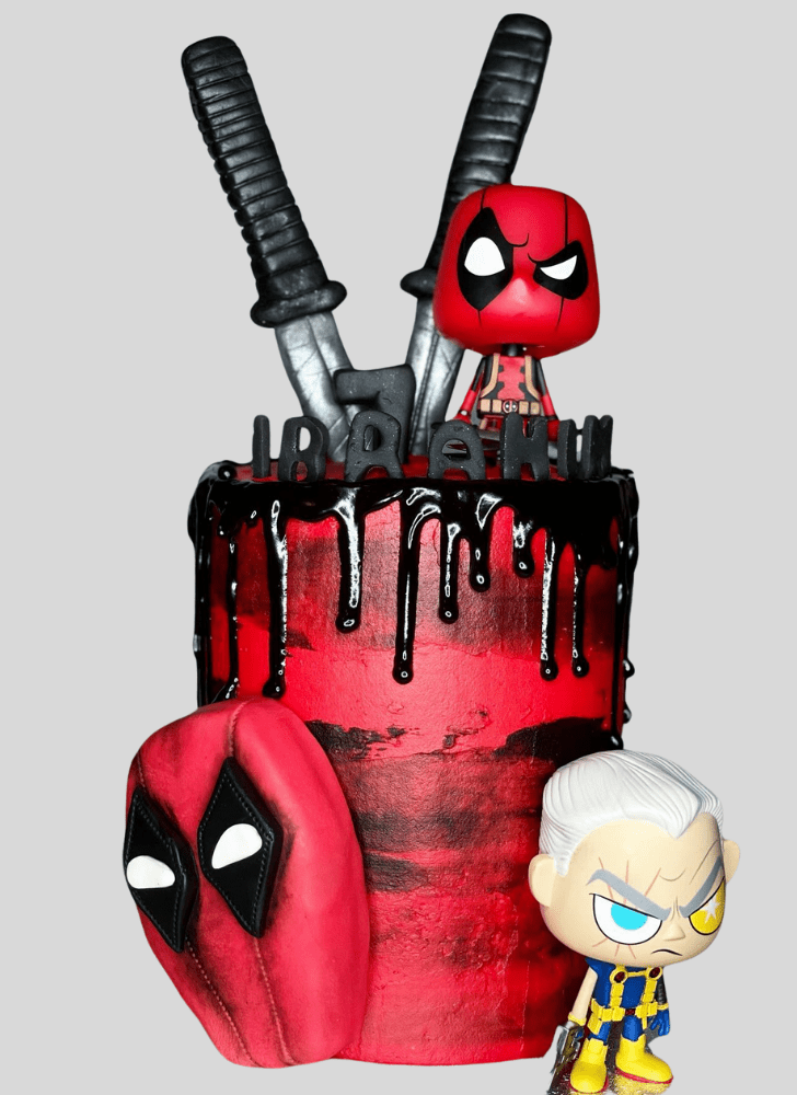 Magnificent Deadpool Cake