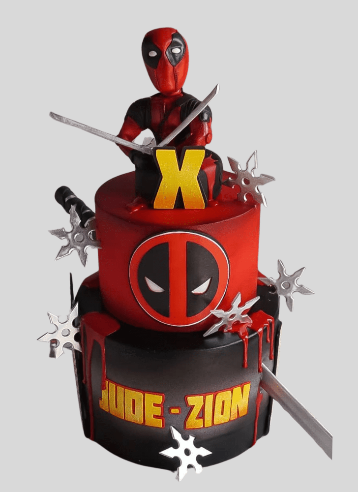 Refined Deadpool Cake