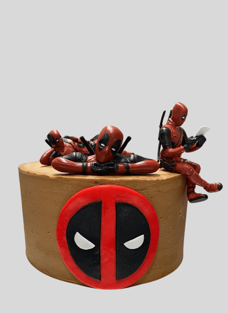 Superb Deadpool Cake