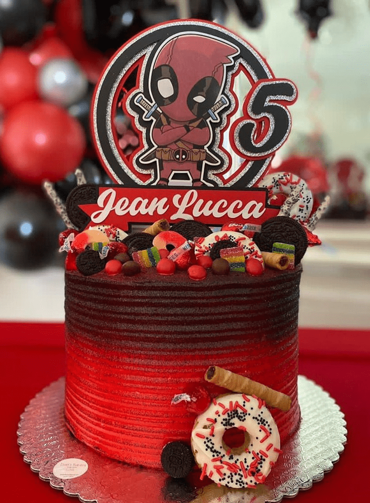 Fair Deadpool Cake