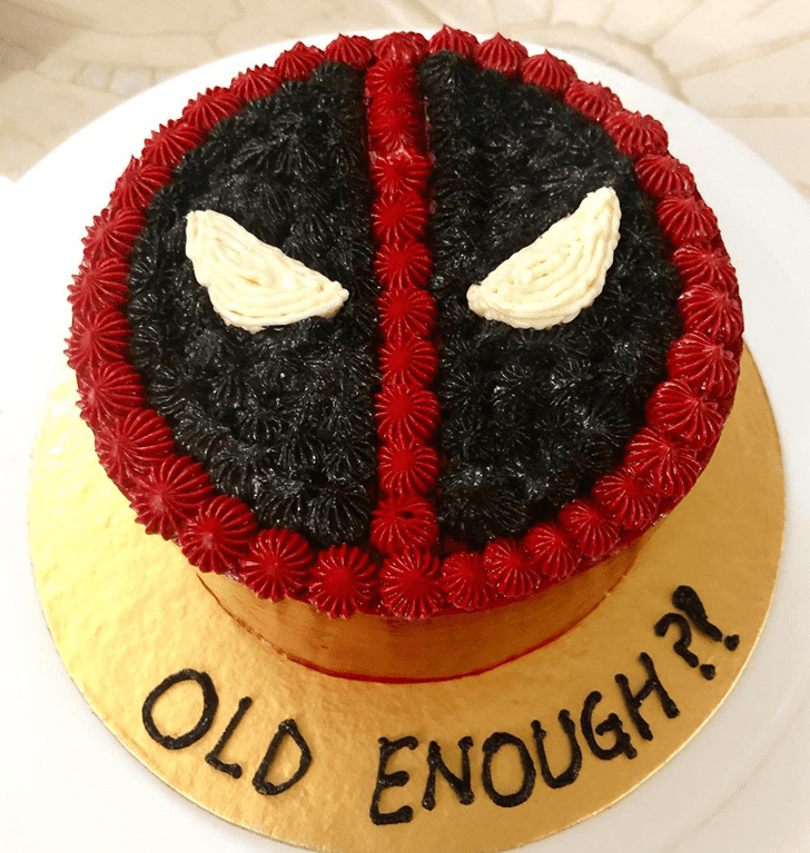 Ideal Deadpool Cake