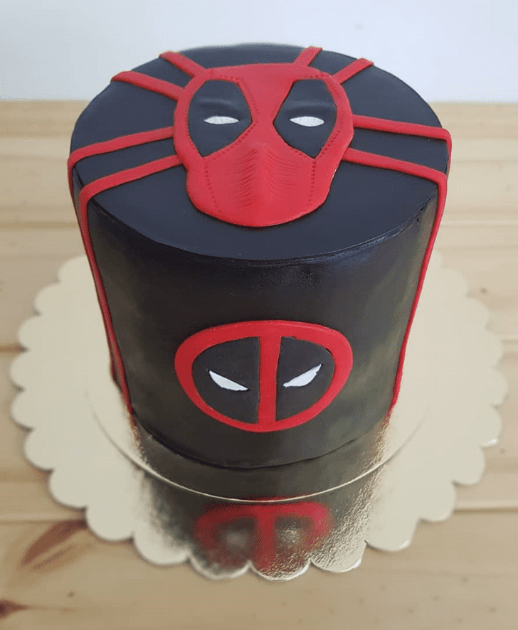 Nice Deadpool Cake