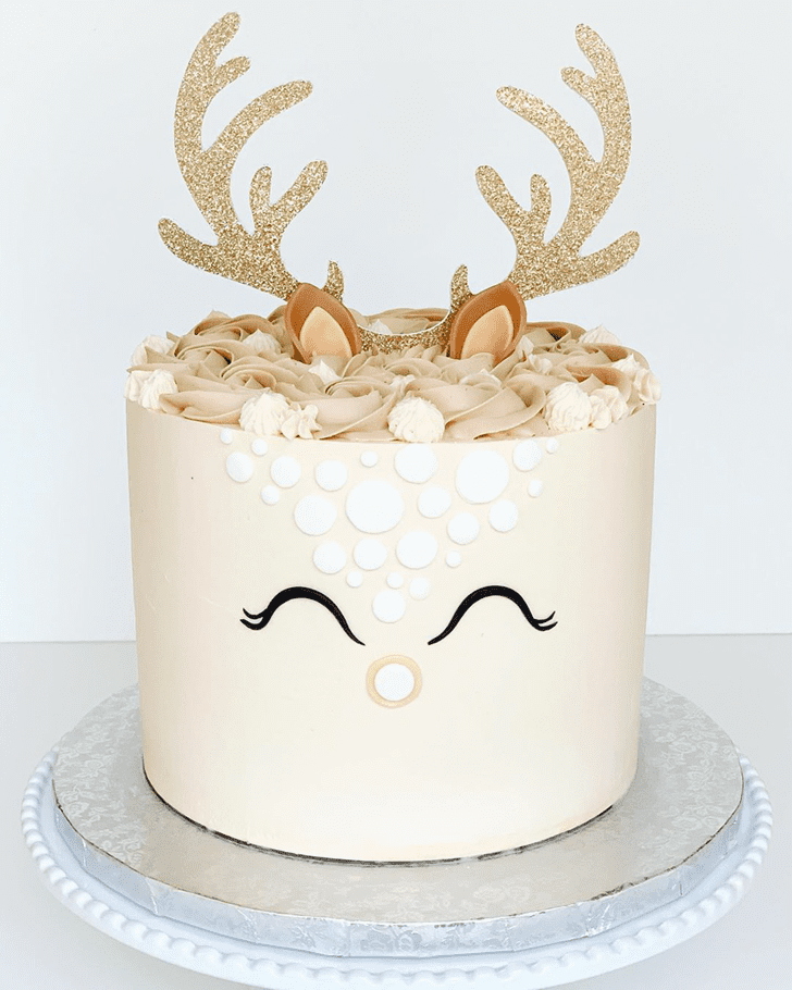 Adorable Deer Cake