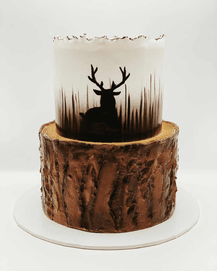 Angelic Deer Cake