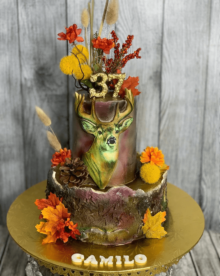 Captivating Deer Cake