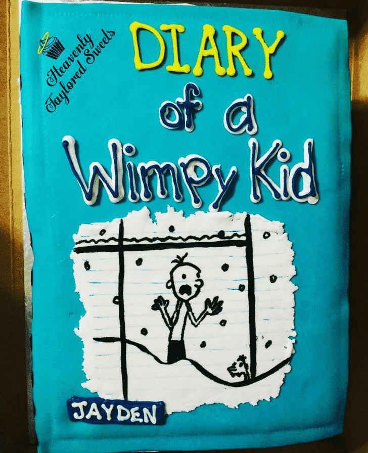 Alluring Diary of a Wimpy Kid Cake