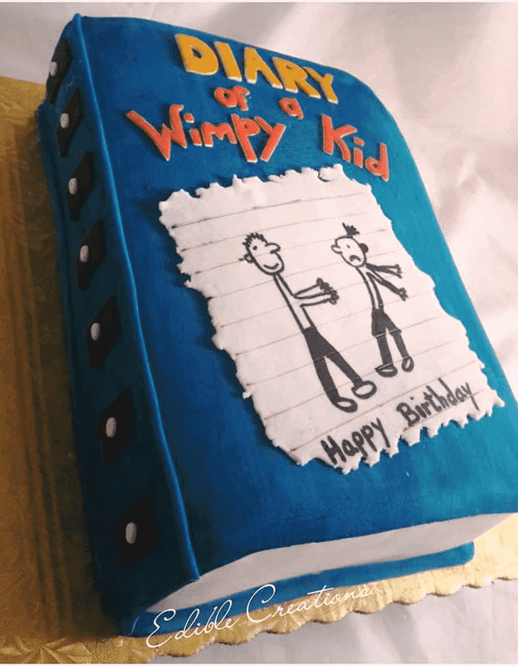 Bewitching Diary of a Wimpy Kid Cake