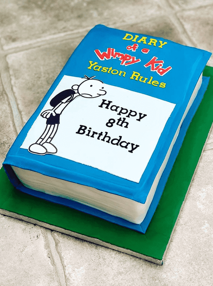Charming Diary of a Wimpy Kid Cake