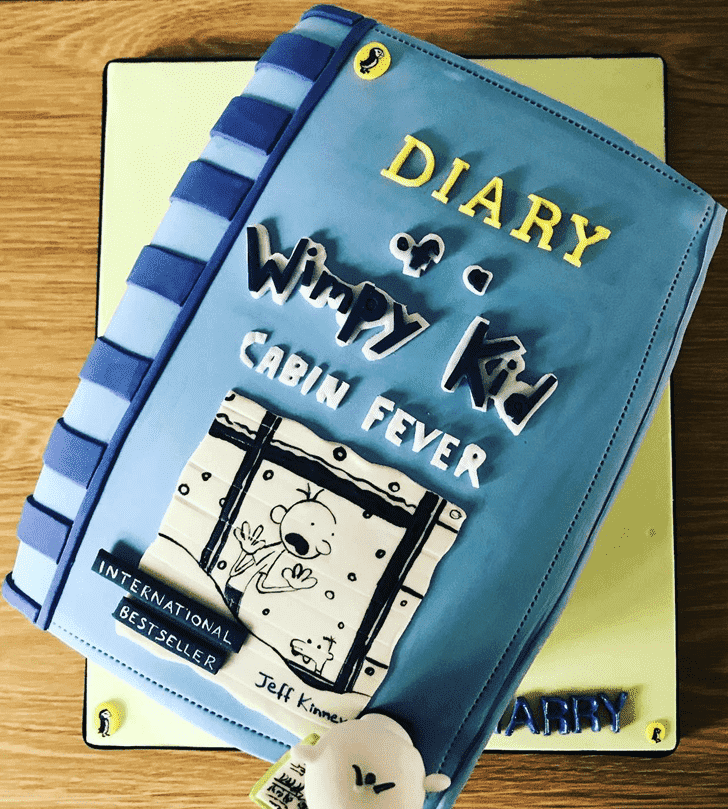 Classy Diary of a Wimpy Kid Cake