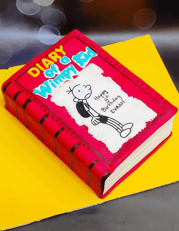 Divine Diary of a Wimpy Kid Cake