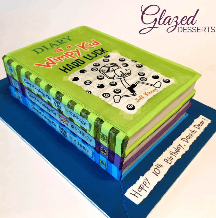 Exquisite Diary of a Wimpy Kid Cake