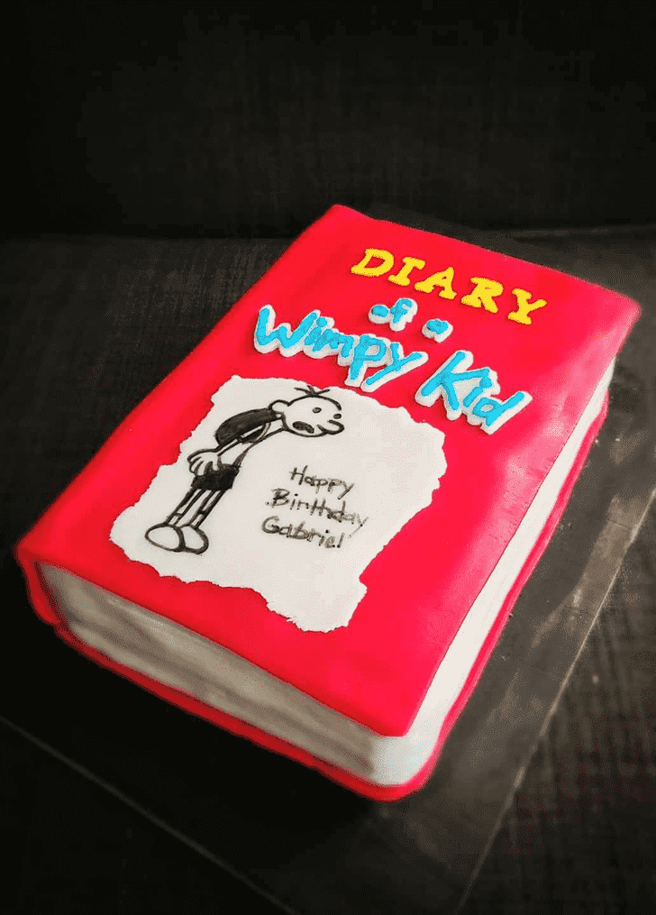 Fascinating Diary of a Wimpy Kid Cake