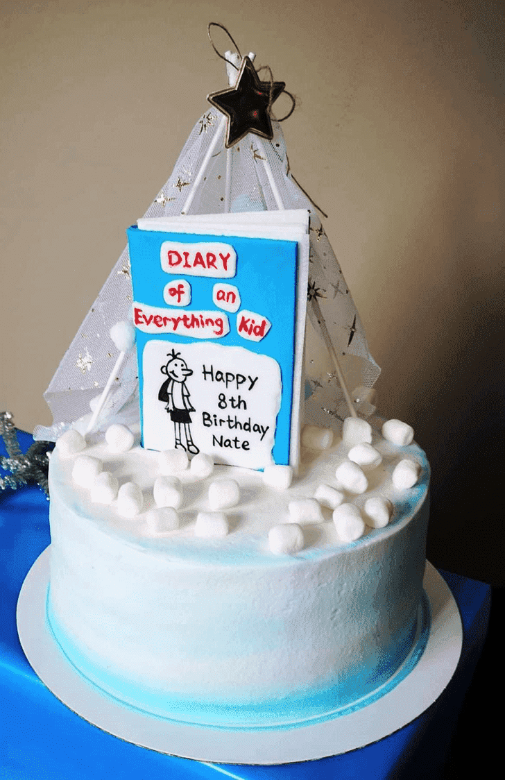 Fine Diary of a Wimpy Kid Cake