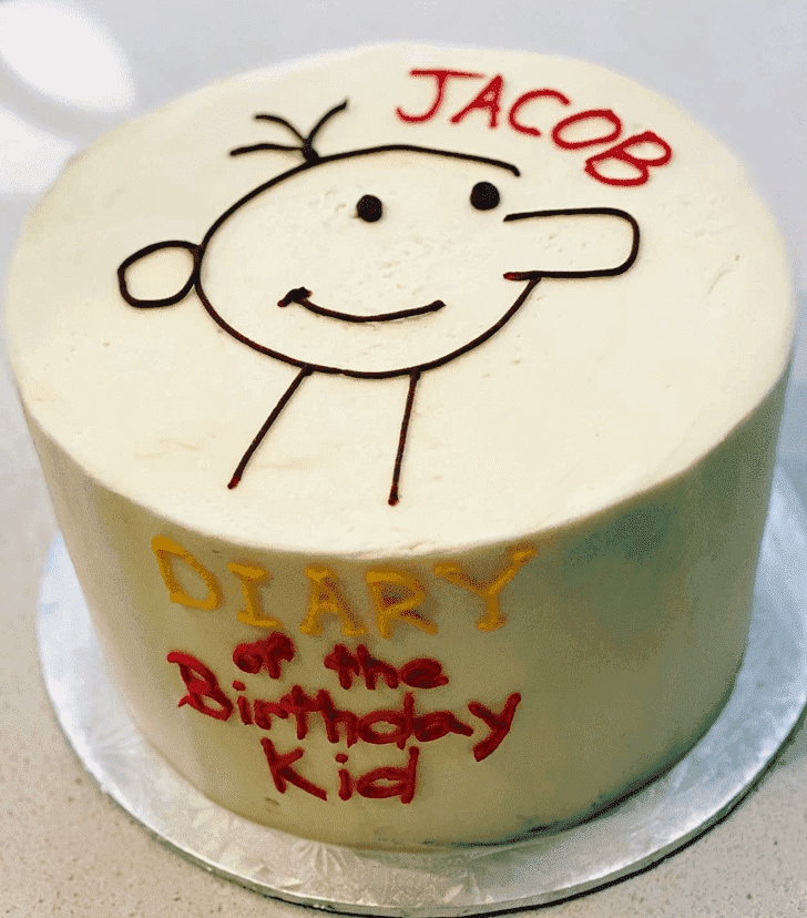 Good Looking Diary of a Wimpy Kid Cake