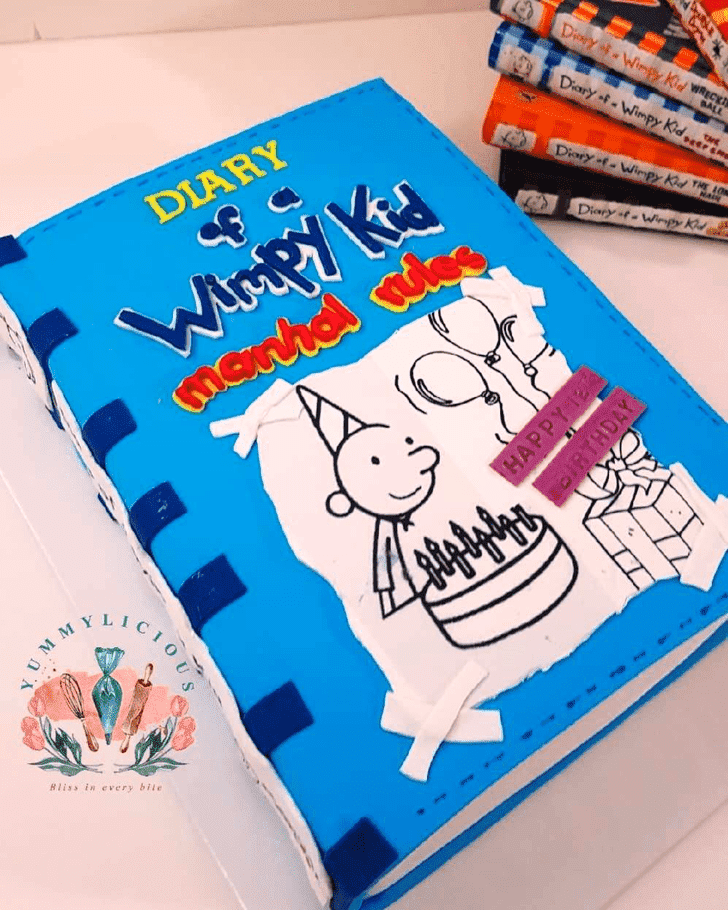 Nice Diary of a Wimpy Kid Cake