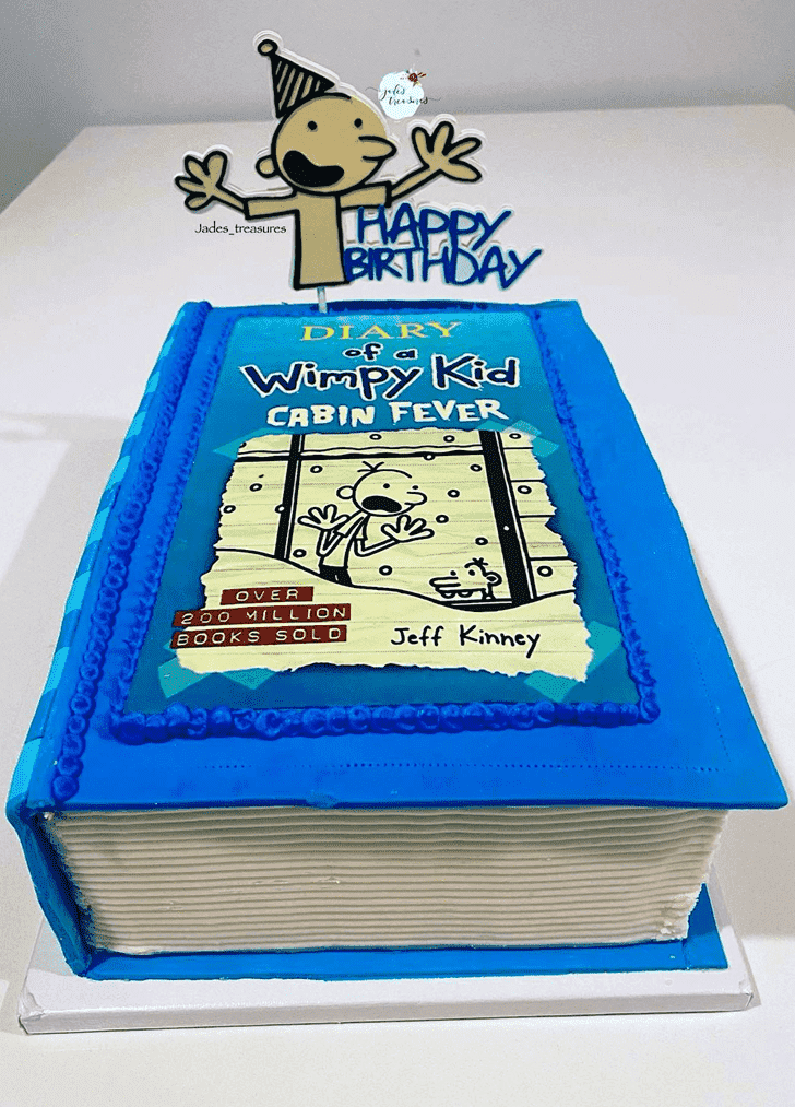 Pleasing Diary of a Wimpy Kid Cake