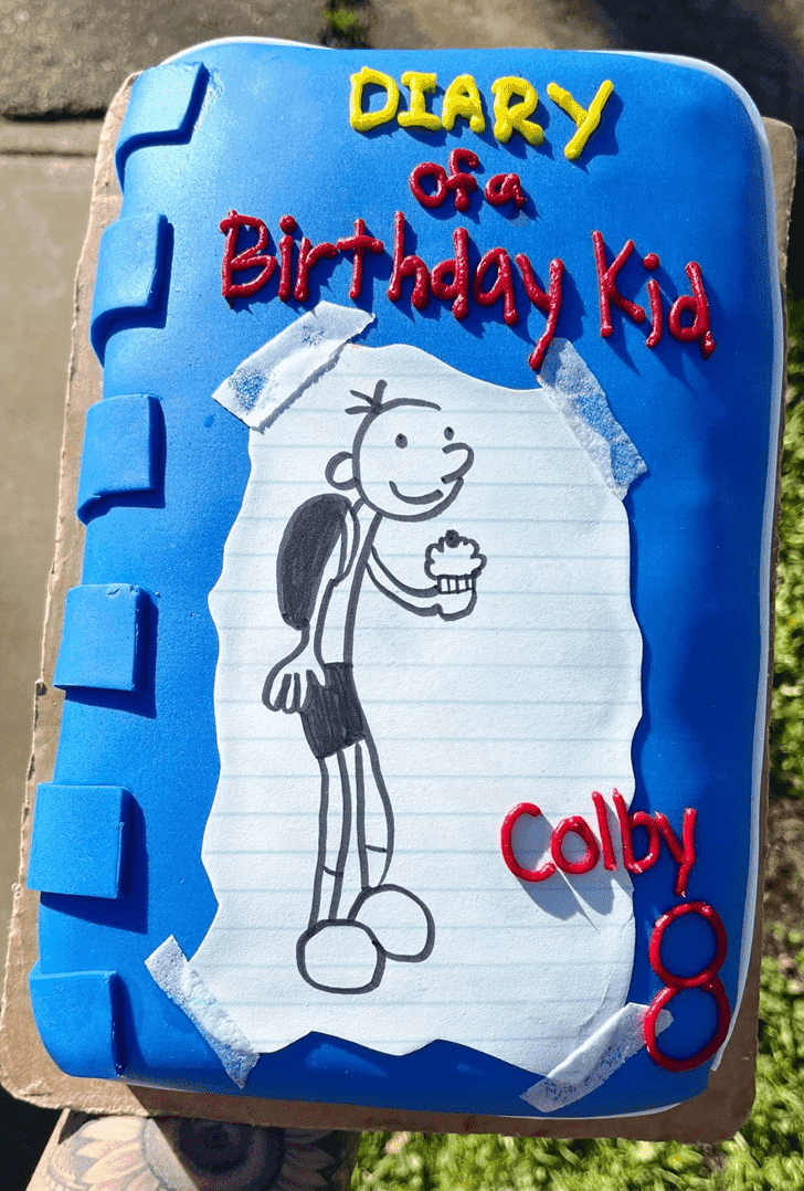 Refined Diary of a Wimpy Kid Cake