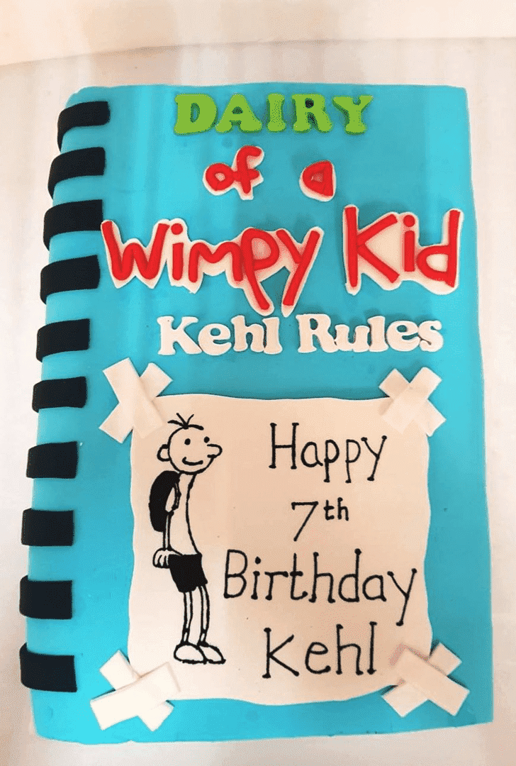 Stunning Diary of a Wimpy Kid Cake