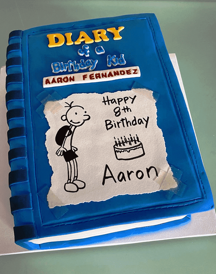 Superb Diary of a Wimpy Kid Cake
