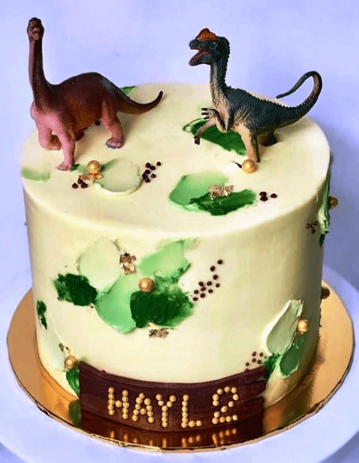 Exquisite Dinosaur Cake
