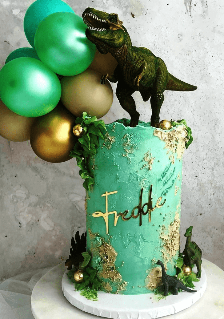 Fair Dinosaur Cake