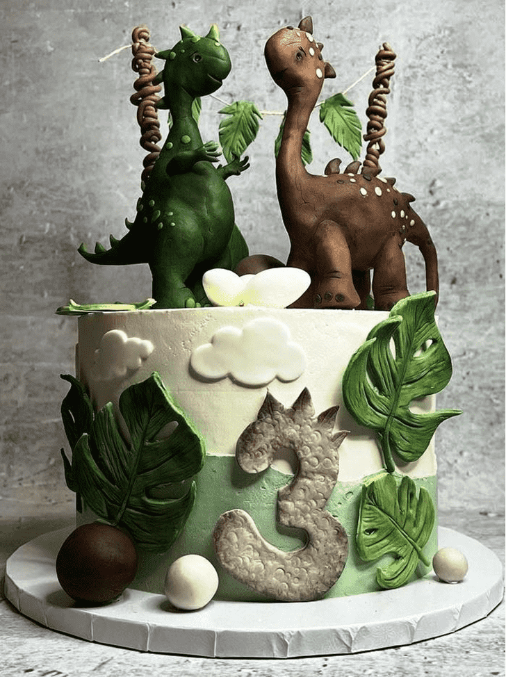Gorgeous Dinosaur Cake