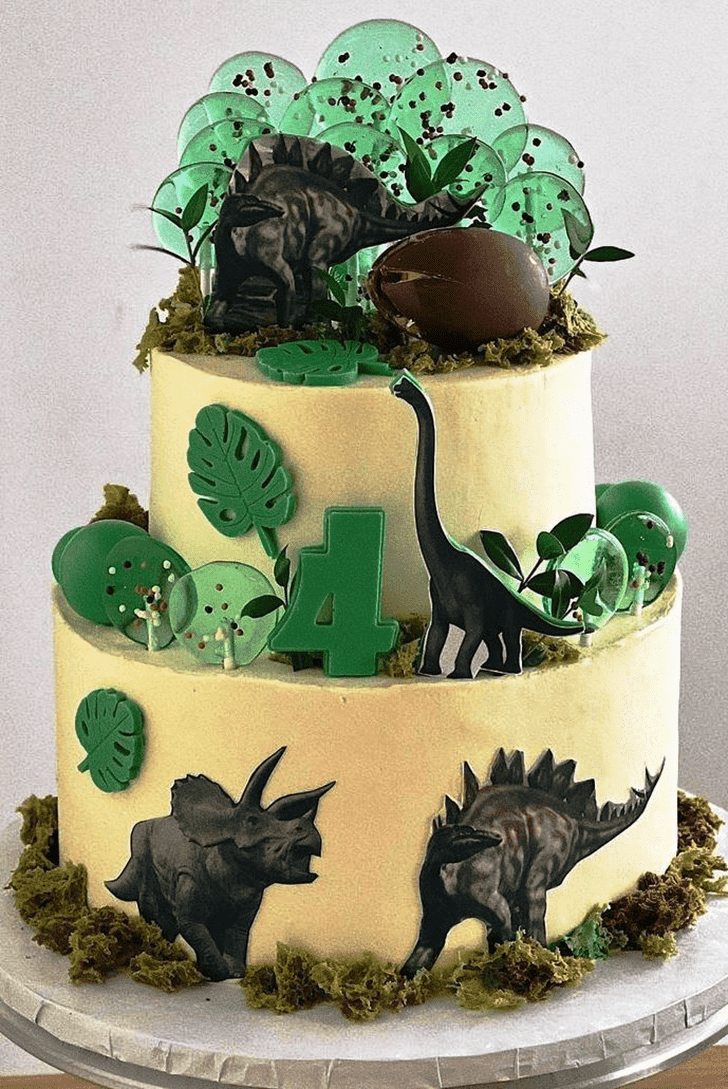 Magnificent Dinosaur Cake