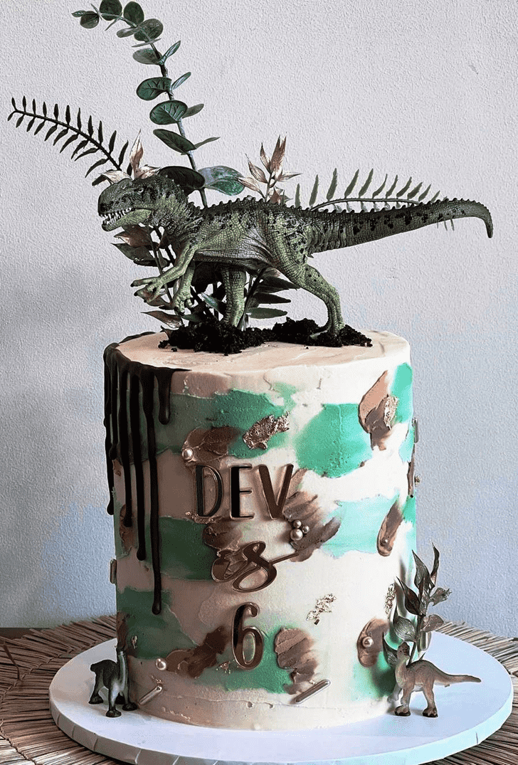 Marvelous Dinosaur Cake