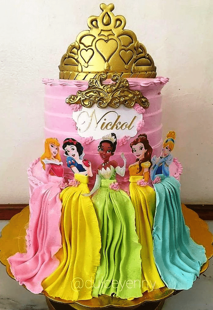 Enthralling Disney Cake