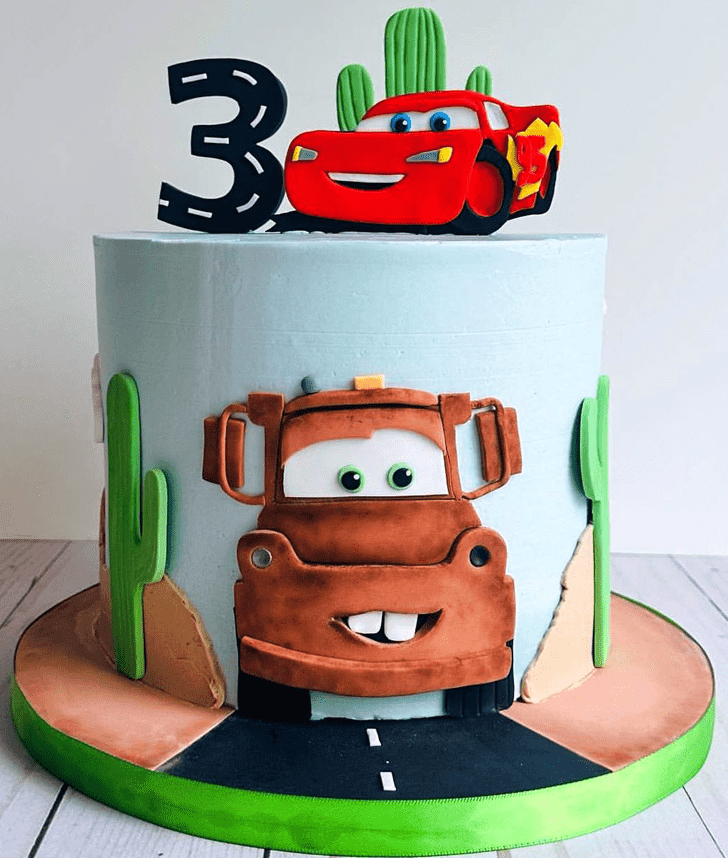 Divine Disney Car Cake