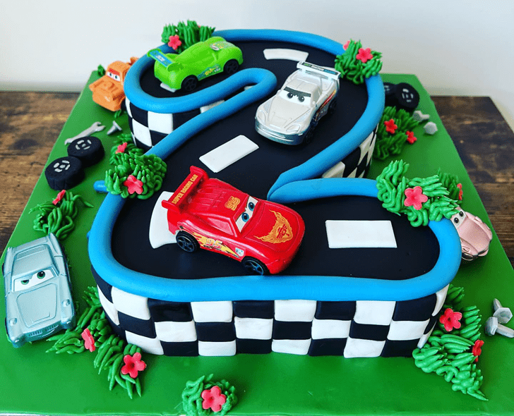 Marvelous Disney Car Cake